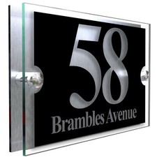 House Number Plaques Door
