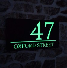 Glow In the Dark House Number