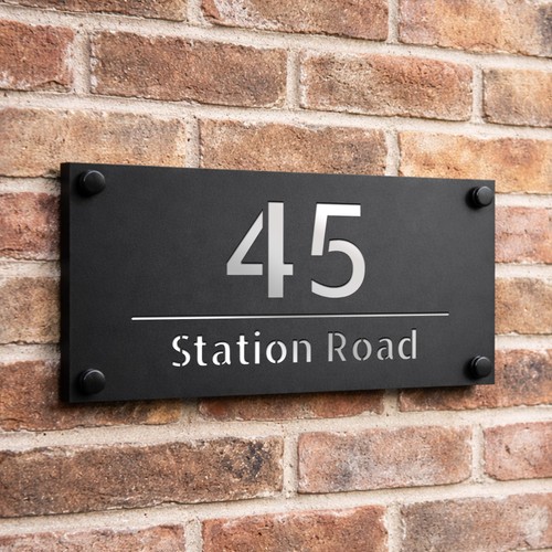 Number signs personalised - number,
