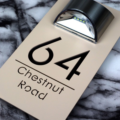 Laser house number plaques - laser,