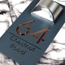 Laser House Number Plaques