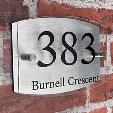 House Number Plaques Signs