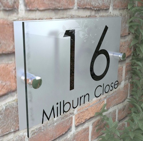 Contemporary house sign - house, /
