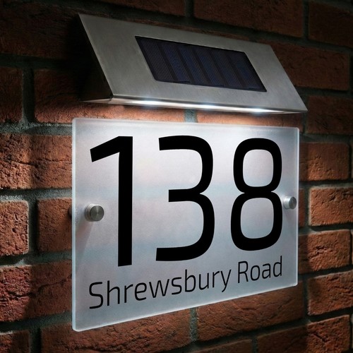 House number plaques door - number,