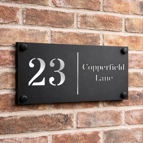 Number signs personalised - signs,